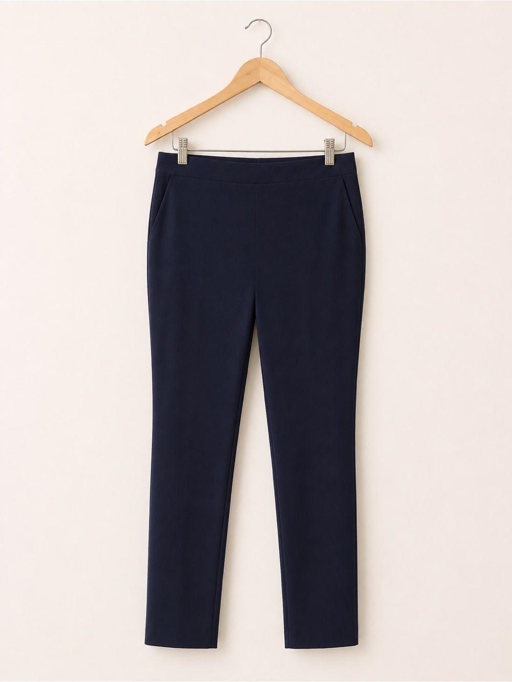 Michael Kors Navy Slim Ankle Dress Pants | Size Medium